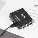 Durable Full HD Video 1080P Mini Converter Adapter HDMI to 3 RCA CVBS Connector