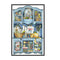Partial Embroidery Set Cross Stitch Needlework Kit 14CT House Cabinet Artwork