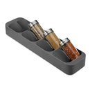 Eight Slots Drawer Condiment Seasoning Bottle Box Kitchen Storage Rack Organizer