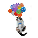 Cute Colorful Balloon Flying Cat Car Interior Cat Car Hanging Ornament Pendant