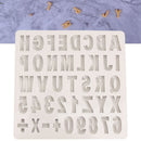 Fondant Cake Number Letter Mold Silicone Decorating Tools Baking Accessories