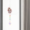 2pcs Crystal Wind Chimes Diamond Hanging Light Catcher Home Decor (ZH014)
