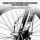 4ft Bicycle Motorcycle Disc Lock Reminder Cable Bike Accessories (Black) Newly