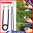 2pcs Stainless Steel Portable Fish Mole Opener + Fishing Hook Lock Remover Kit