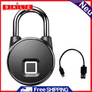 Tuya Biometric Fingerprint Password, Keyless Padlock for Ko