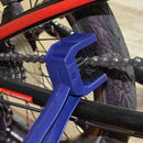 4pcs Bicycle Cleaning Kit Chain Cleaner Brushes Scrubber Wash Tool (Blue) Newly