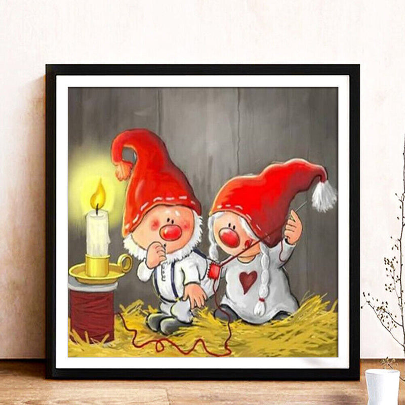 Christmas Goblin 5D DIY Full Drill Diamond Painting Pictures Rhinestone Mosaic