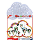 Hot Air Balloon Shaped Photo Frame Molds - DIY Soft Silicone Picture Frames