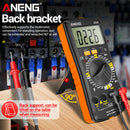 ANENG SZ08 Diode NCV Tester 2000 Counts Split Digital Multimeter (Orange) Newly