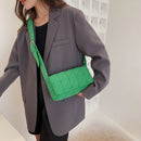 Designer Messenger Bags Belt Buckle Padded Quilted Crossbody Bag Portable Travel