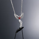 Bless Gifts Christian Religion Prayer Jewelry Angelwing Pendant Virgin Mary