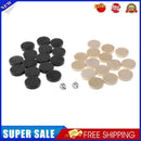 30pcs Wooden Draughts Checkers Backgammon Chess Pieces with 2 Dice (2.4CM)