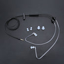 Anti-Radiation Headphones Earphones 3.5mm Air Acoustic Tube Stereo Headphones m