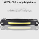 Camping USB Rechargeable COB Headlight Head Torch Fishing Light LED Headlamp