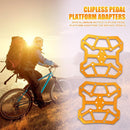 2x SPD KEO Bicycle Pedal Platform Aluminum Adapters Universal for MTB Road Bike