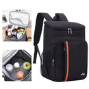 #A Thermal Backpack 18L Large Capacity Waterproof Picnic Refrigerator Cooler Bag
