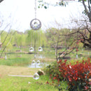 Crystal Wind Chime Crystal Round Ball Dream Catchers Wall Window Balcony Decor