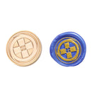 Sword Dance Copper Brass Stamps Head w/o Handle Craft Wax Sealing Stamp Heads