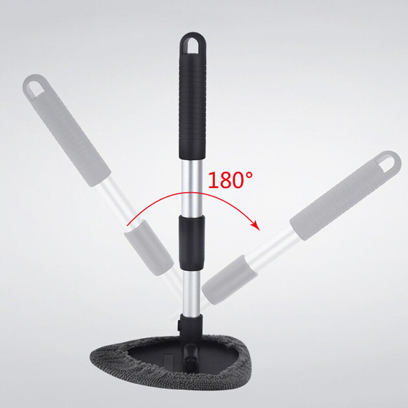 Car Windshield Window Cleaner Brush Telescopic Glass Cleaning Snow Scraper Newly