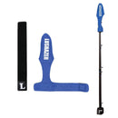 2pcs Fishing Pole Cover Fishing Rod Protector Cap+2pcs Rod Belt Strap Set Newly