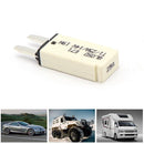 DC 14V Auto Reset Mini Circuit Breaker Blade Fuse for Car Boat(30A White) Newly