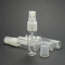12 Pcs Mini Glass Transparent Small Empty Spray Bottle Ato B5G6 Perfume F3B8