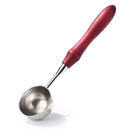Wooden Handle Wax Seal Melting Furnace Spoon Melt Stove Stick Accessory (A)