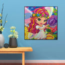 Diamond Painting Full Round Drill Lisa Frank Rose Fairy Rhinestone Modern Craft