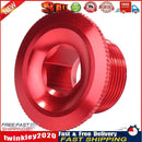 M18 MTB Bike Crank Cover Screw Cap Aluminum Alloy Crankset Fitting (Red) Newly