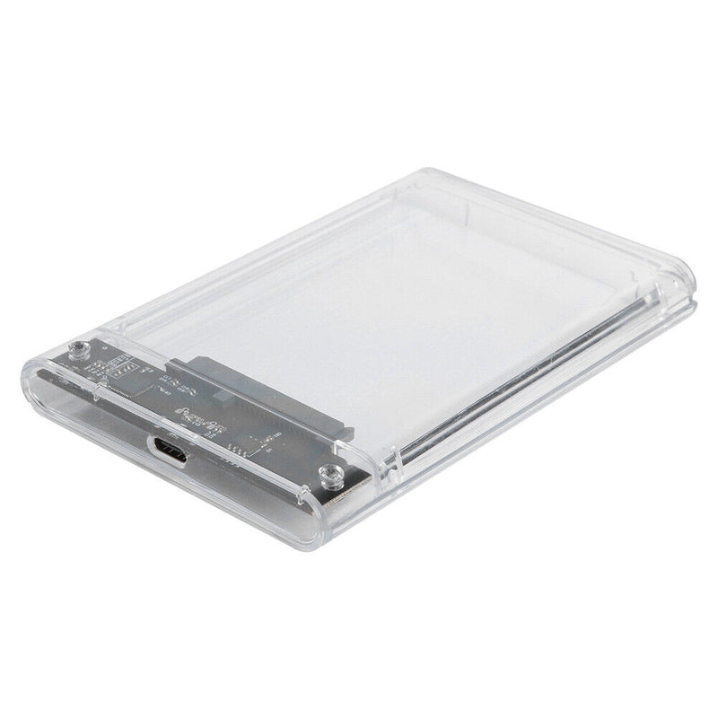 USB 3.1 Type-C Mobile Hard Drive Box 2.5 inch SATA HDD SSD External Case