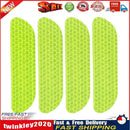 4pcs Open Car Door Stickers Warning Mark Reflective Strips Tapes (Green) Newly