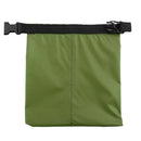 3pcs Coated Silicone Fabric Pressure Waterproof Dry Bag Pouch(Army Green) Newly