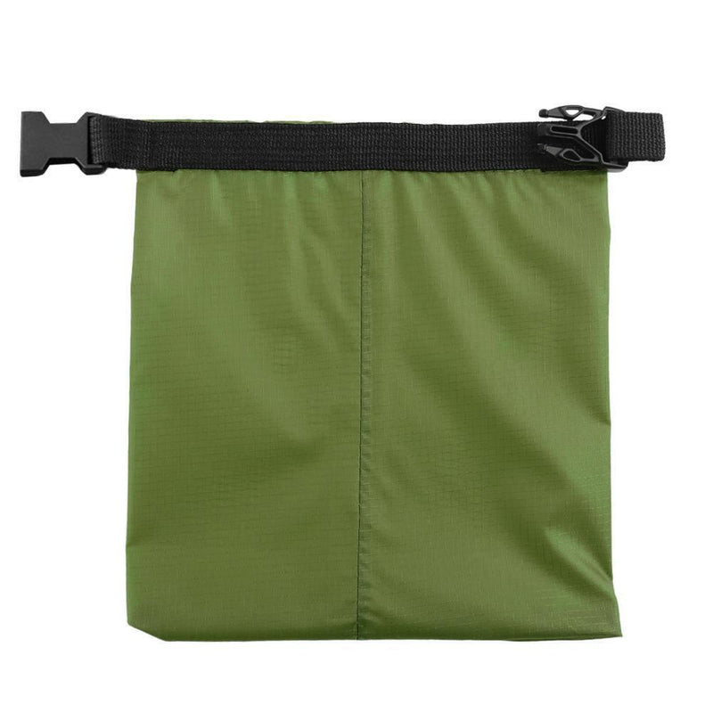 3pcs Coated Silicone Fabric Pressure Waterproof Dry Bag Pouch(Army Green) Newly