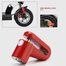 Anti-Theft Wheels Disc Brakes Lock w/ Lock Frame for M365 Scooter (Red) Newly
