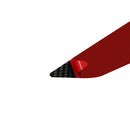 2Pcs B9 Car Gear Shift Side Panel Trim For Audi A4 A5 B9 2017-2020 Carbon Fiber