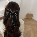 Streamer Ponytail Hairpins Bowknot Grips Barrettes Hair Bows Clips Headwear