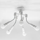 3PC 3 in 1/4 in 1/5 in 1 E27 to E27 Base Socket Splitter LED Light Lamp (C)