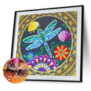 Partial Special Shape Crystal Drill Dragonfly Diamond Painting Drawing Kit Newly