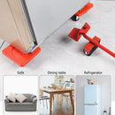 5pcs Furniture Mover Tool Set Furniture Transport Lifter Stuffs Roller Wheel Bar