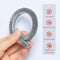 Self Adhesive Door Window Seal Brush Strip Sound Insulation Strip (Grey) Newly
