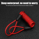 Universal Bike Helmet Security Locks Motorcycle Anti-Theft Lock Riding Equipment