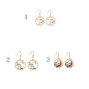 Variety Women Colorful Jewelry Hollow Out Earrings Cartoon Chinese Style