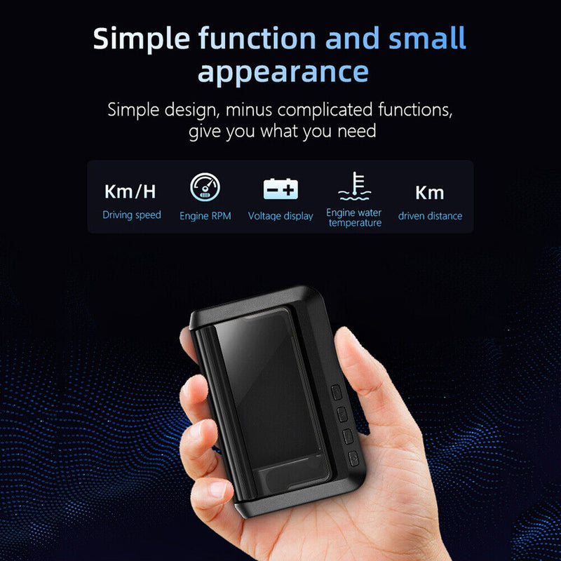 C100 OBD Car HUD OBD2 II Head Up Display Overspeed Warning Alarm System