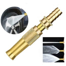 Adjustable Spray Water Gun Nozzle Brass Wash Watering Head Garden Gun Hose A6O0