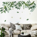 Tropical Leaves Green Plant Wall Stickers Home Decor Art Murals Room DIY D5K4