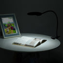 Magnifier Clip-on Lighted Table Desk LED Clamp Lamp 2x 5x Magnifying Glass Newly