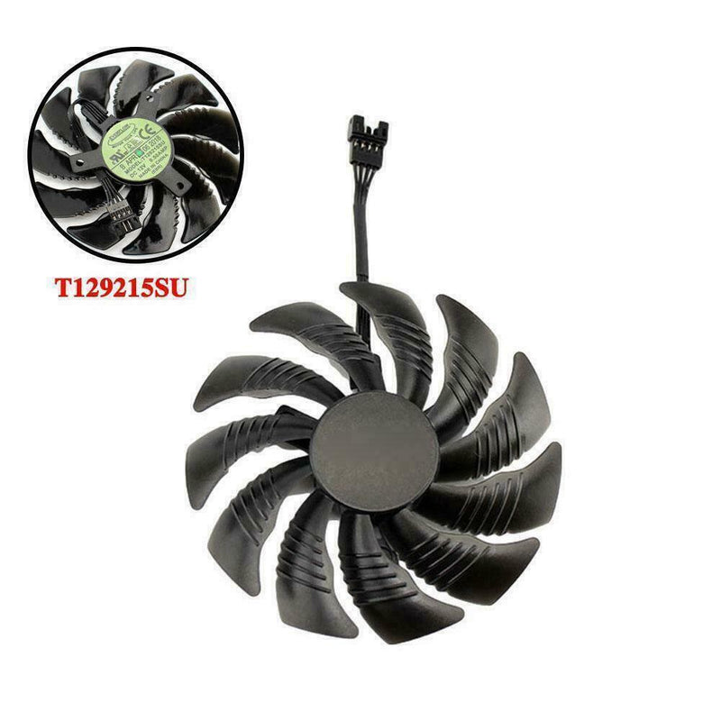 For Gigabyte GTX 1050 1060 1070 960 RX 470 480 570 Card 580 Fan Graphics E7D8