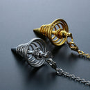 Copper Dowsing Healing Reiki Pendulum Pendant Amulet Pyramid Pendule Reiki