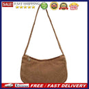 Ladies Fashion Corduroy Solid Color Shoulder Underarm Bag Women Small Handbags