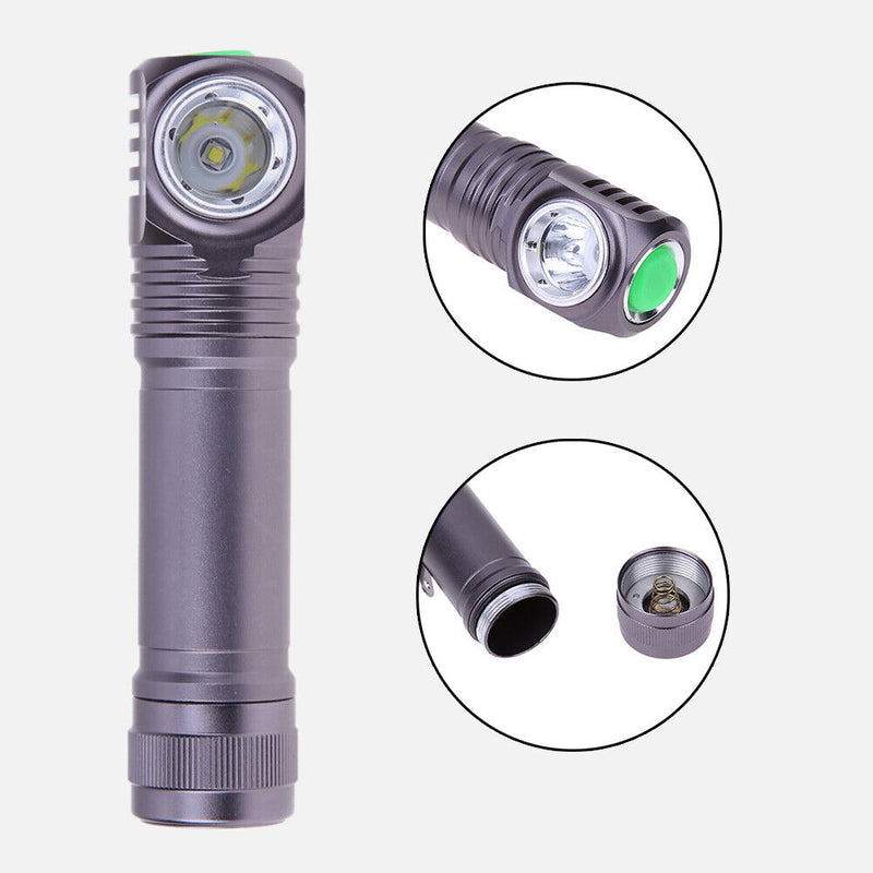 Portable Pen Clip 3 Mode Flashlight Outdoor Camping Hiking Lighting-87874